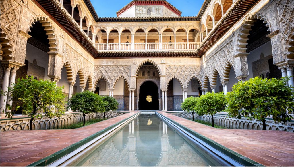 Real Alcazar, het koninklijk paleis in Sevilla