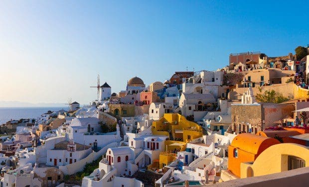 Oia op Santorini