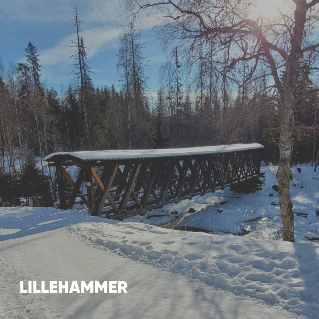 sneeuw Lillehammer