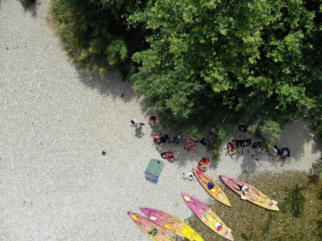 Strand in de Gorges du Verdon