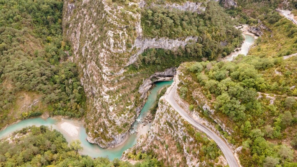 Belvedere de Trescaire Haut in de Gorges du Verdon