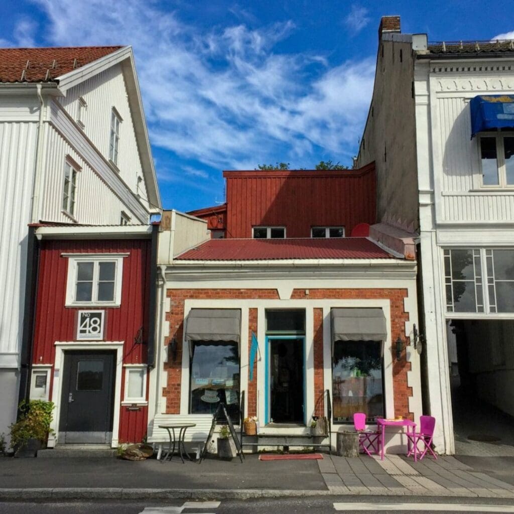 Tourist Office in Larvik, Noorwegen