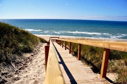 Strand bij Hirtshals