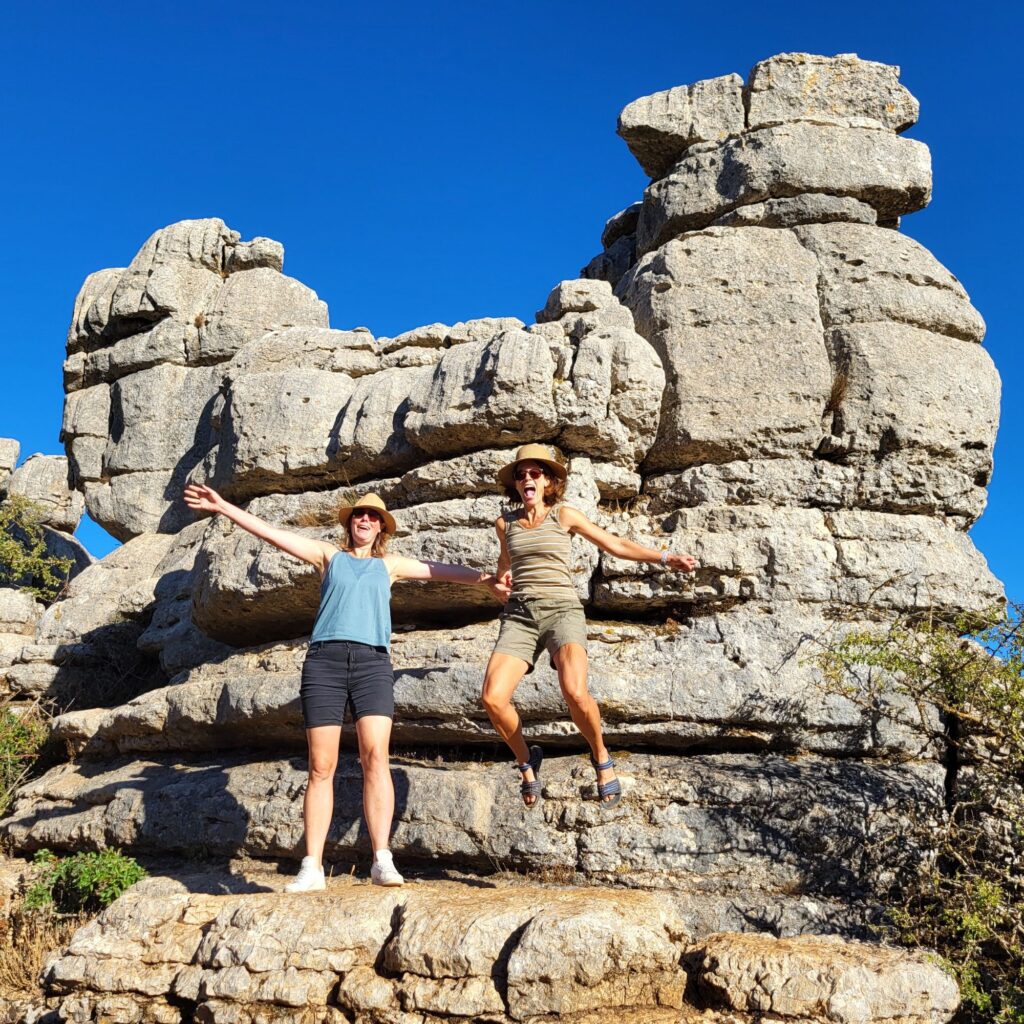 El Torcal in Andalusië, een prachtig gebied met bijzondere rotsformaties