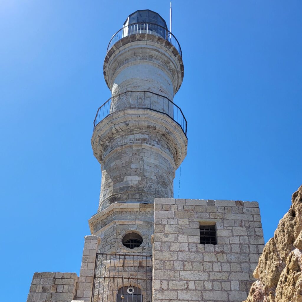 De vuurtoren van Chania, Kreta