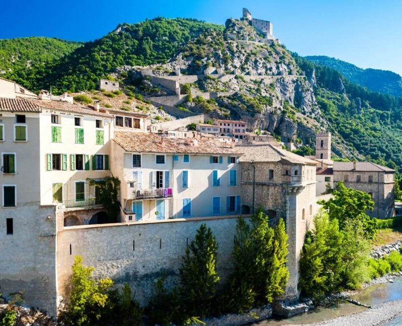 Historisch plaatsje Entrevaux bij de Gorges du Verdon